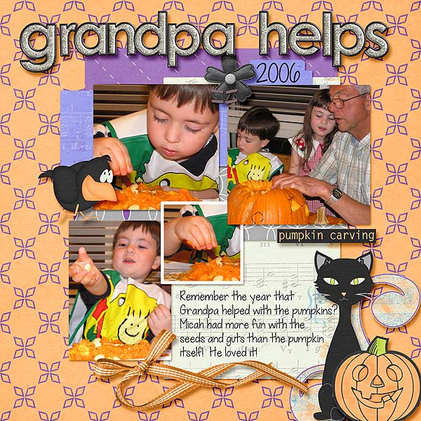 Grandpa Helps!