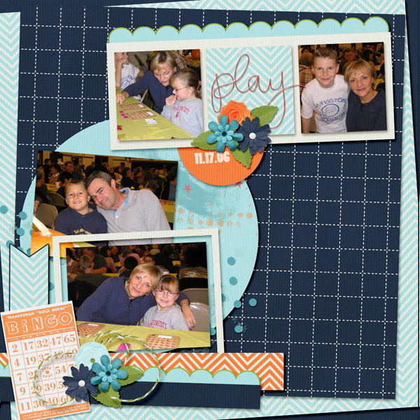 Grandparent Bingo Left Page