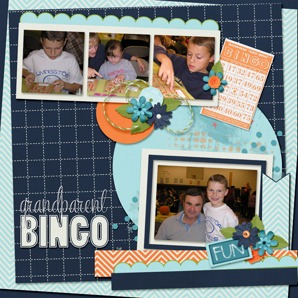 Grandparent Bingo Right Page