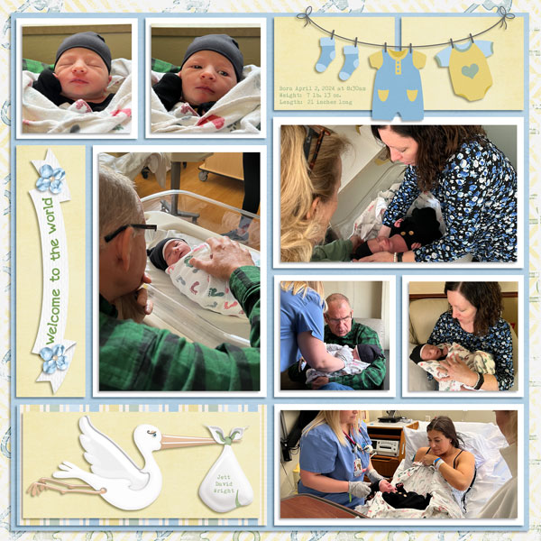Grandson #2 - Jett David Wright 4.2.2024