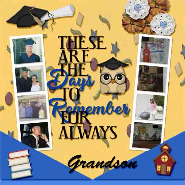 Grandson college Graduation