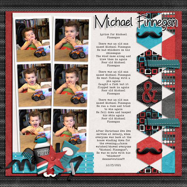 Grandson Jaxon "Michael Finnegan" 12.23.2021