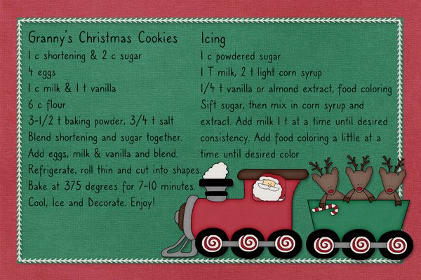 Granny's Christmas Cookies