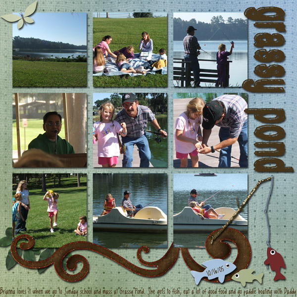 grassy pond