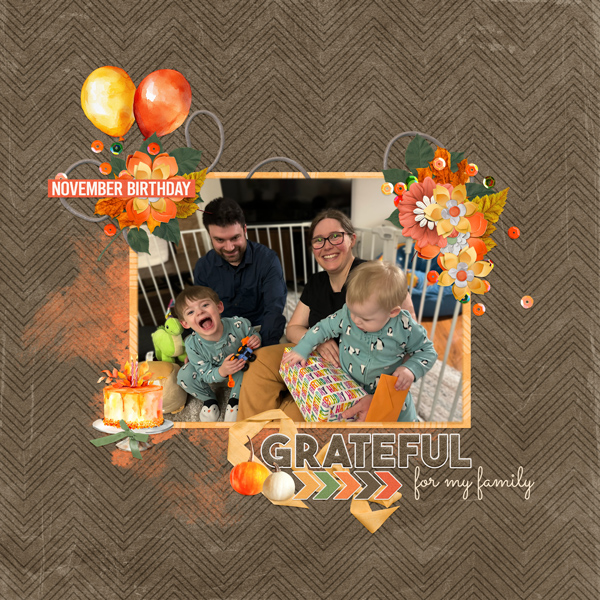 Grateful for family