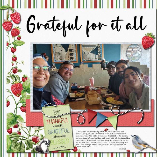 Grateful for it all