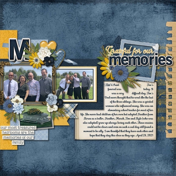Grateful for our Memories