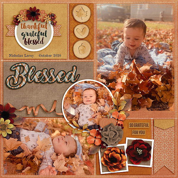 Grateful, Thankful, Blessed