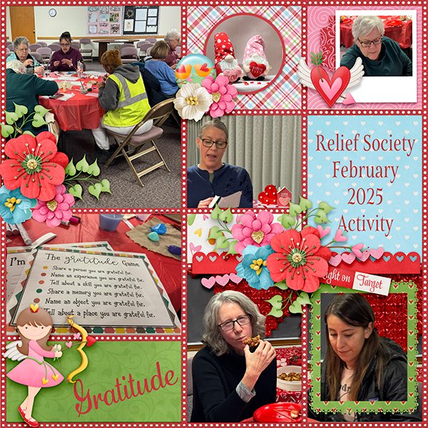 Gratitude, RS Activity