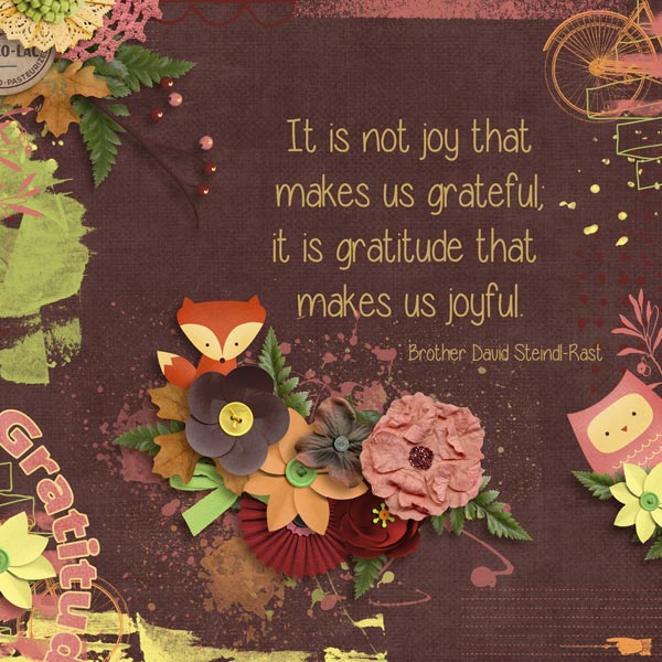 Gratitude