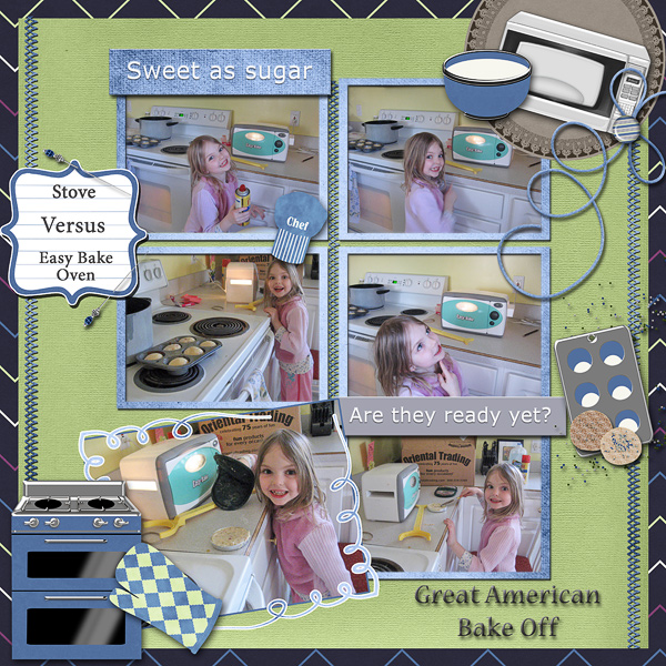 Great American Bake Off -  Oven Versus Easy Bake Oven