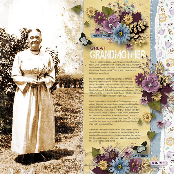 GREAT GRANDMOTHER