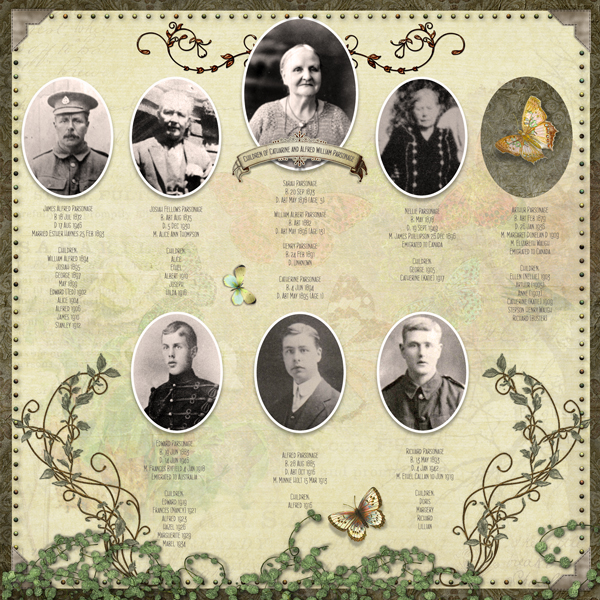 Great Great Grandmother Catherine Parsonage