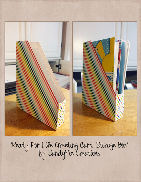 Greeting Card Storage Box Hybrid