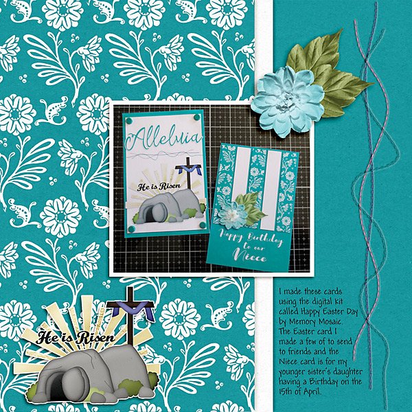 Greeting Cards using Happy Easter Day Kit