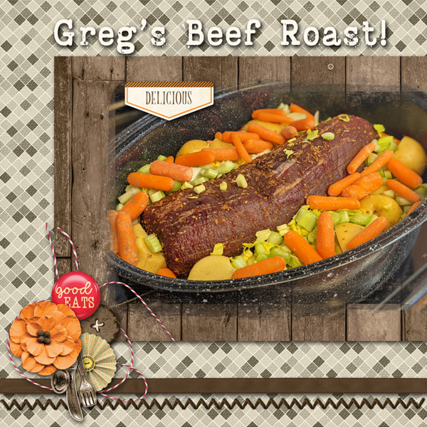 Greg's wonderful beef roast
