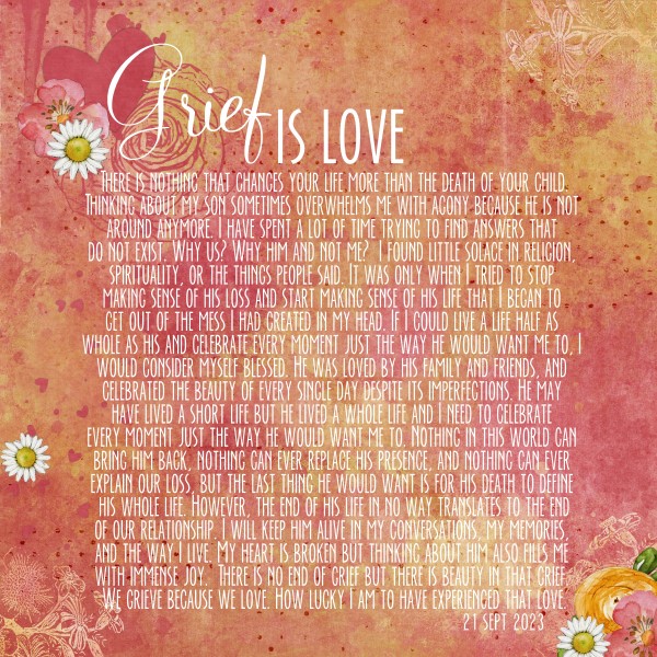 Grief is Love