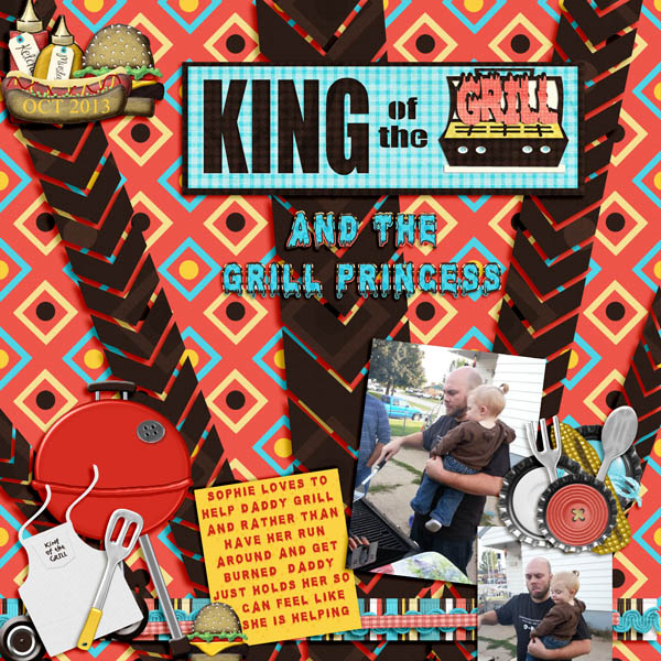 Grill King and his Princess
