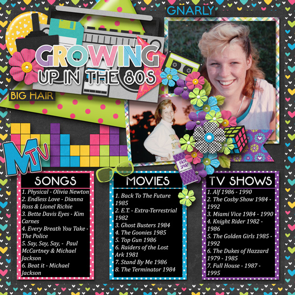 Growing up: 80s