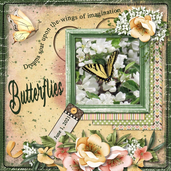 GS 13th Bday 2021 Slow Scrap Challenge