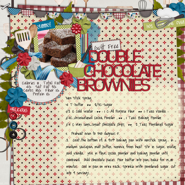 guilt free brownies