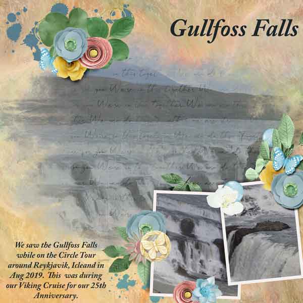 Gulfoss Falls Iceland