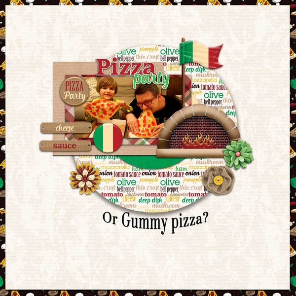 Gummy Pizza