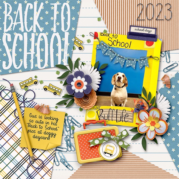 Gus goes to school