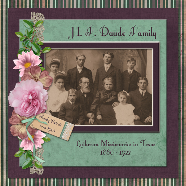 H F Daude Family