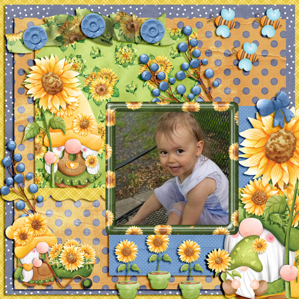 Hailey And the Gnomes - Designer Challenge July 2022