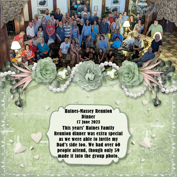 Haines Massey Reunion Dinner