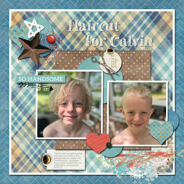 Haircut for Calvin
