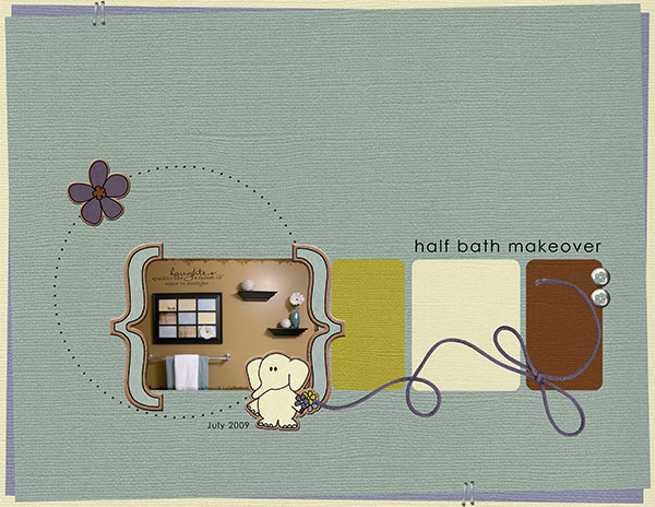 Half Bath Makeover