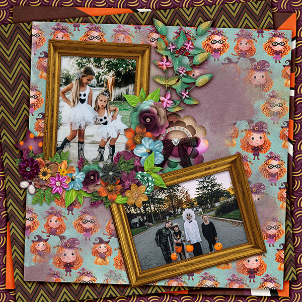 Hallow-Queen By Cutie Pie Scraps
