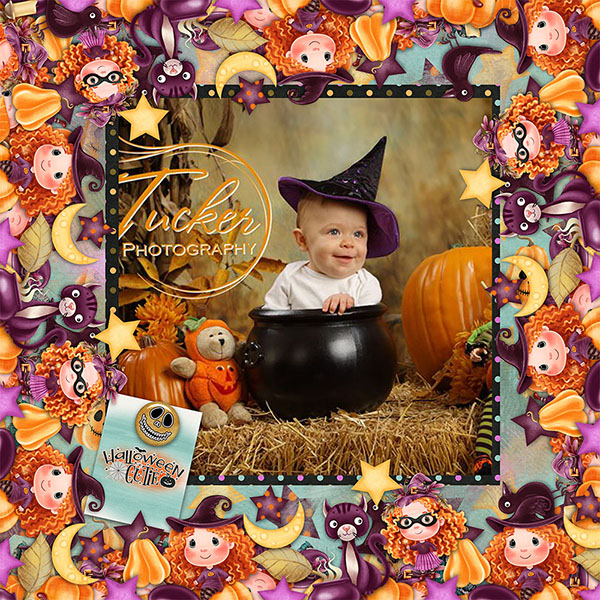 Hallow-Queen By Cutie Pie Scraps