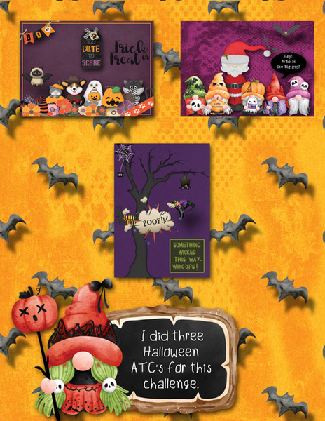 Halloween ATC's