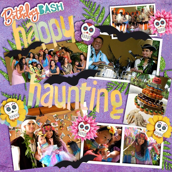 Halloween Baby Luau