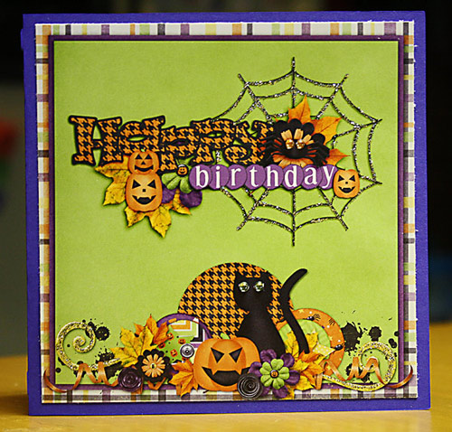 Halloween Birthday Card