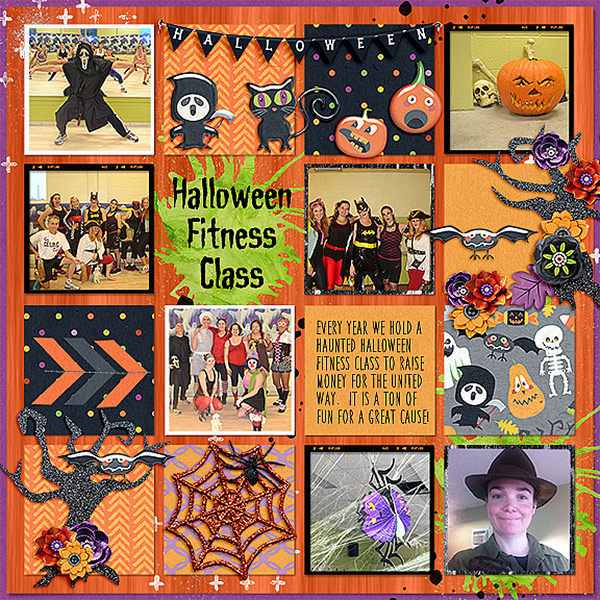 Halloween Fitness Class