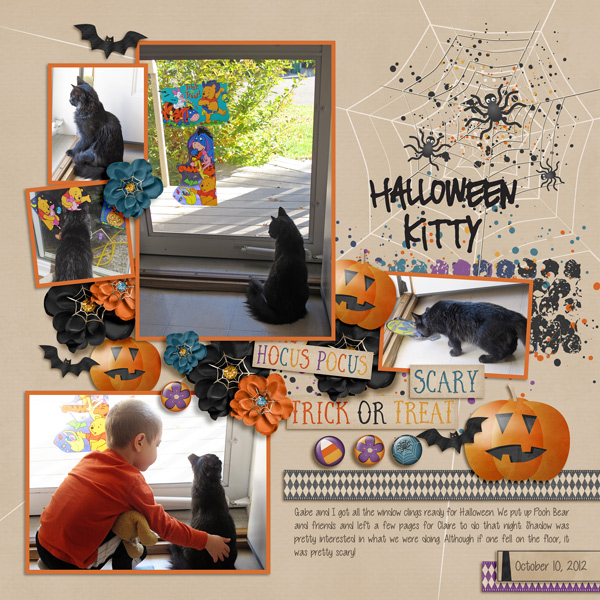 Halloween kitty