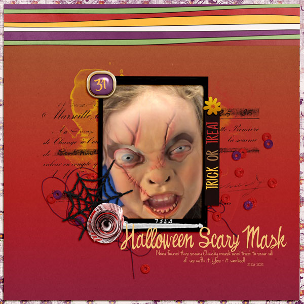 Halloween Scary Mask