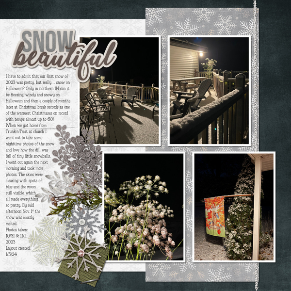 Halloween Snow Page 1