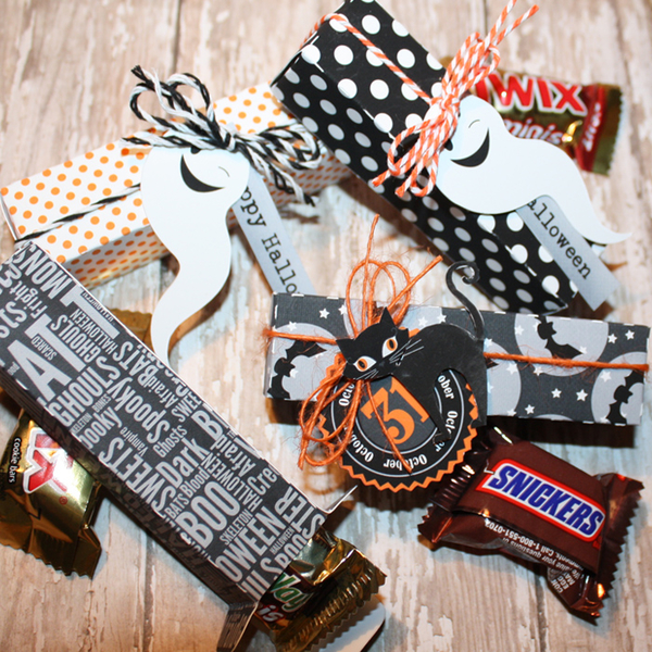 Halloween treat boxes