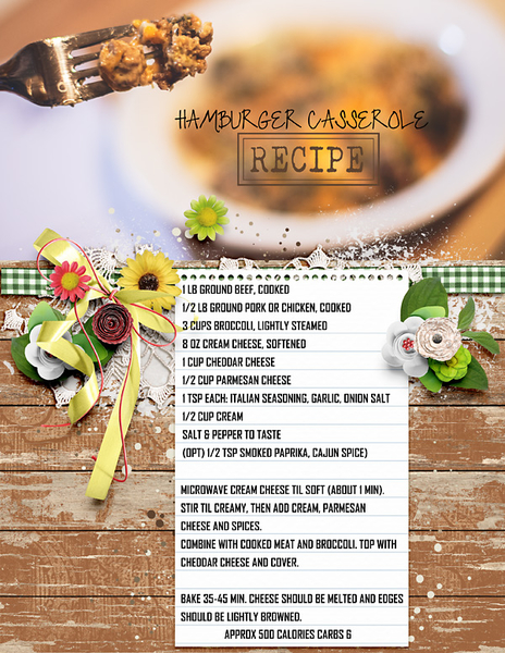 Hamburger Casserole Recipe