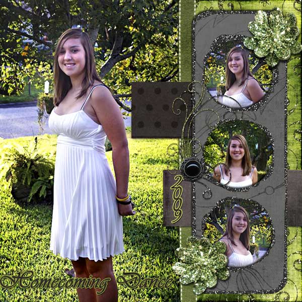 Hana's homecoming dress