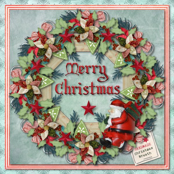 Handmade Christmas Wreath