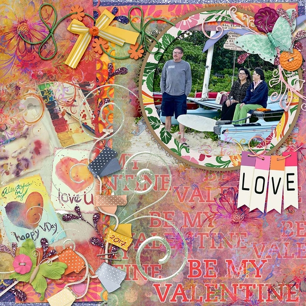 handpainted valentines
