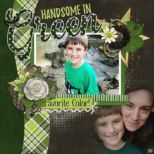 Handsome in Green