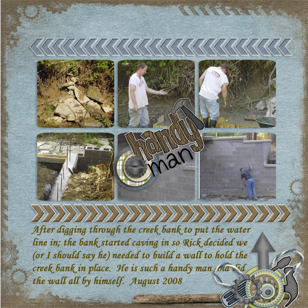 Handy Man - Creek Wall