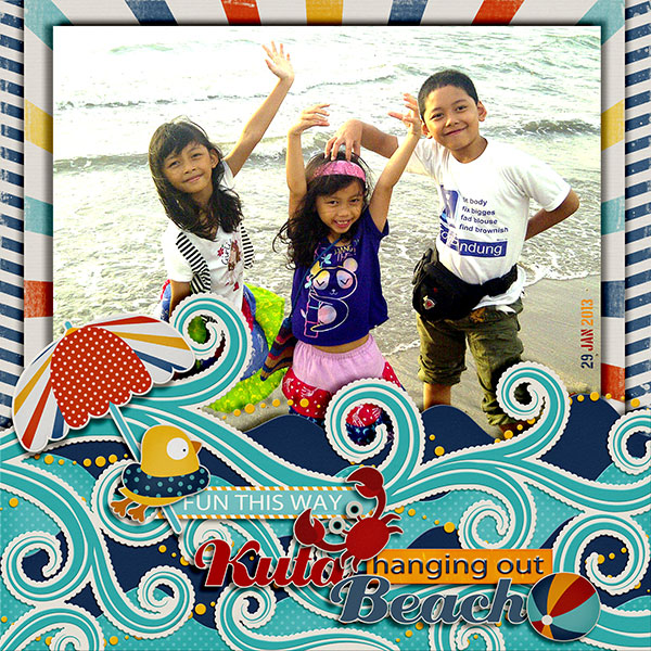 Hanging Out at Kuta Beach